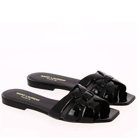 women ysl sandals|saint laurent sandals flat.